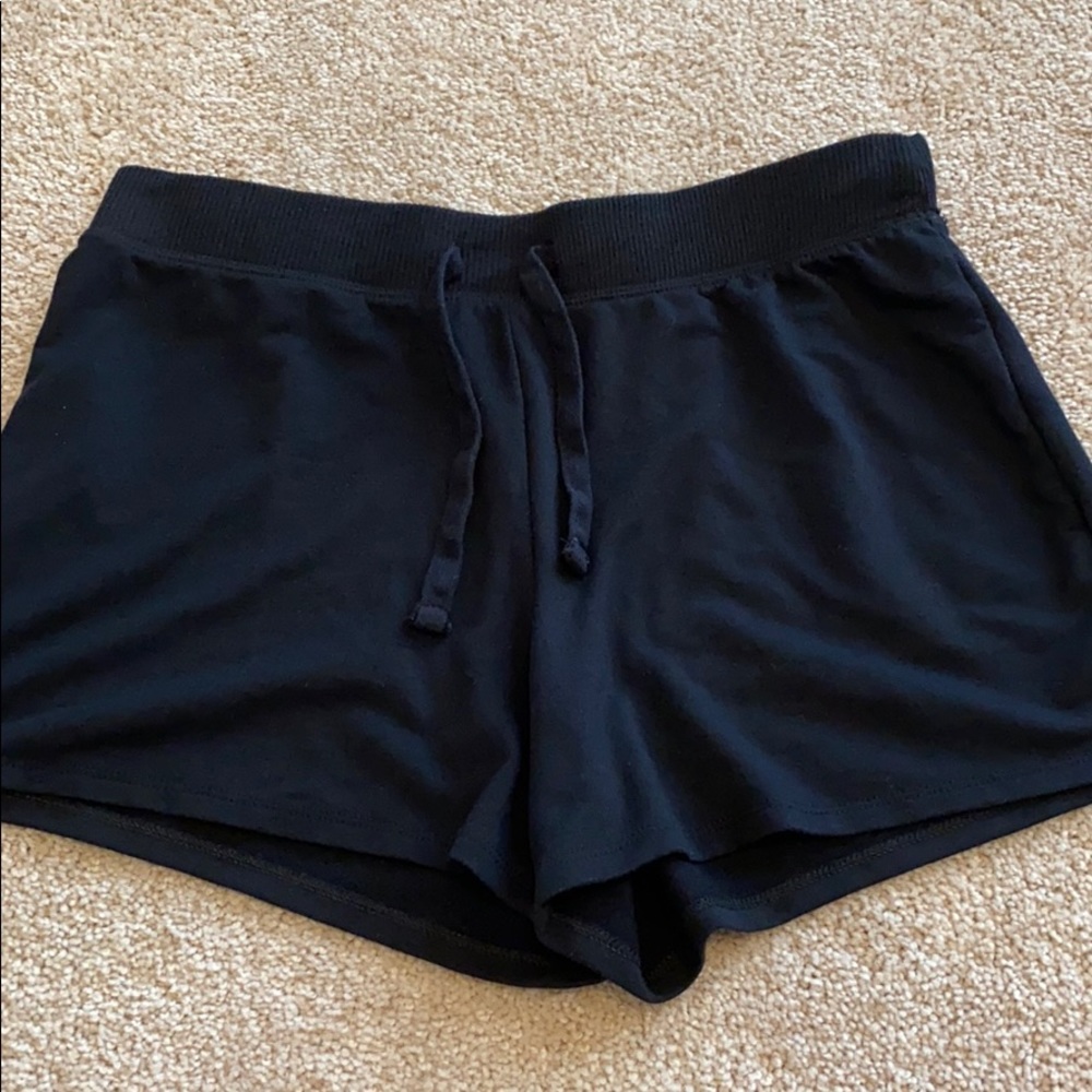 Black PJ Shorts - Small
